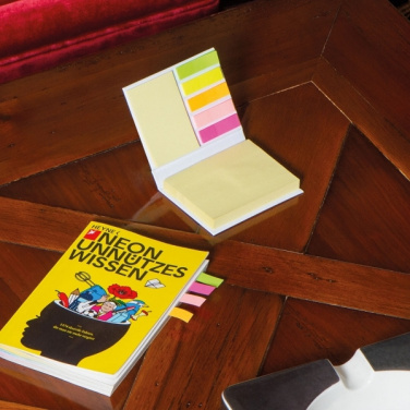 Logo trade business gifts image of: Adhesive notepad PALMA