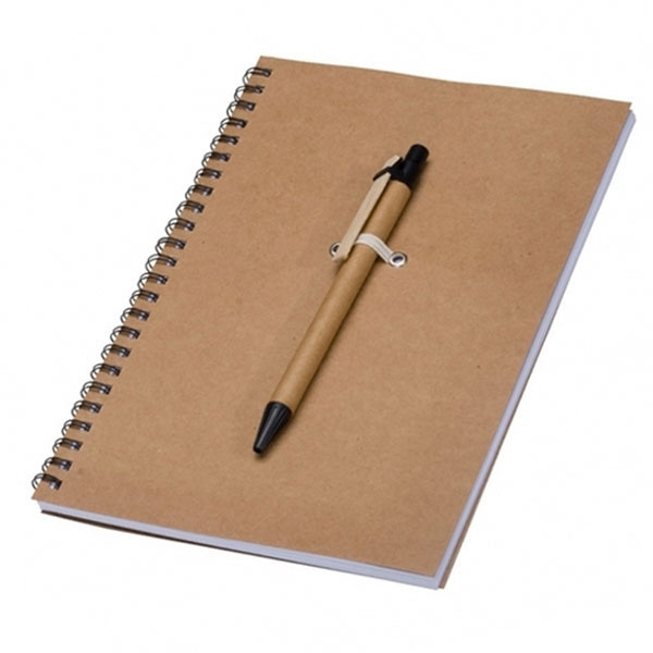 Logotrade promotional product image of: A5 ECO Notepad KENTWOOD