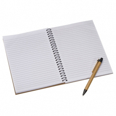Logo trade promotional giveaways picture of: A5 ECO Notepad KENTWOOD