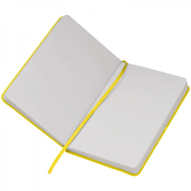 Logo trade promotional merchandise photo of: A6 note book LUBECK