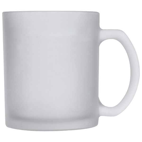 Logotrade promotional product picture of: Glass coffee mug GENEVA 300 ml