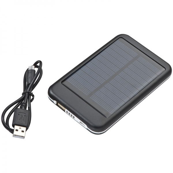 Logo trade corporate gift photo of: Solar power bank PHILADELPHIA
