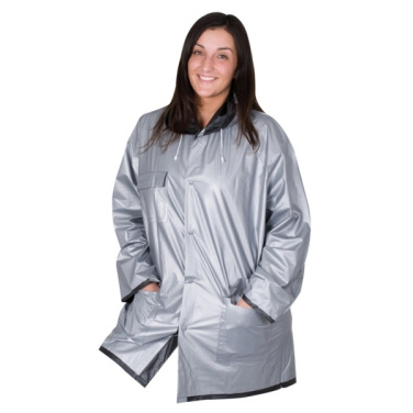 Logo trade promotional merchandise image of: Turn-over rain coat NANTERRE