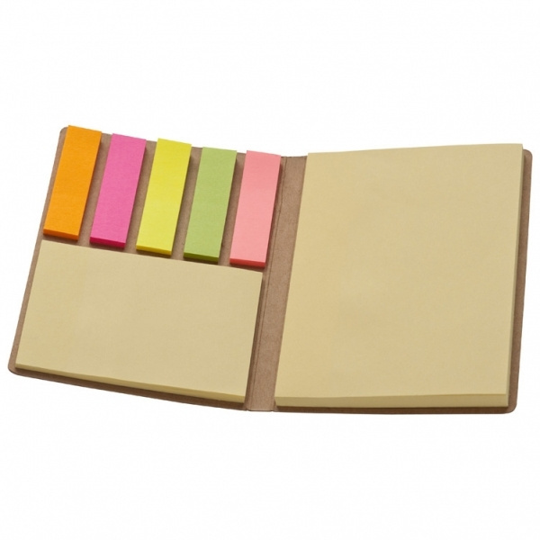 Logotrade promotional product picture of: Adhesive note pad BURLINGTON