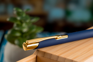 Logo trade promotional merchandise image of: Ballpen GLENDALE