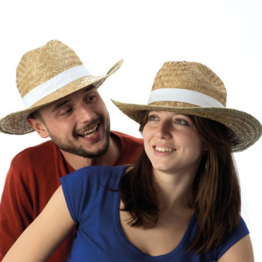 Logo trade promotional items image of: Straw hat SUMMERSIDE
