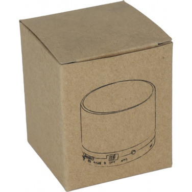 Logo trade promotional giveaway photo of: Bluetooth speaker TAIFUN