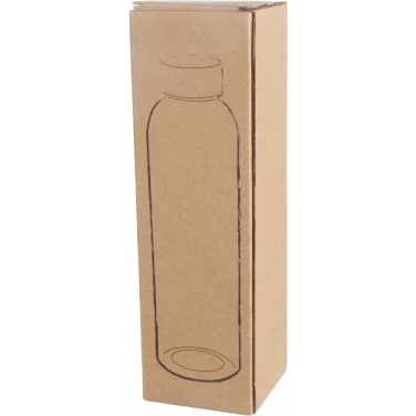Logo trade promotional giveaways picture of: Glass bottle INDIANOPOLIS 550 ml