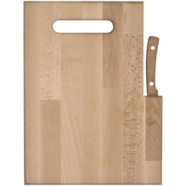 Logotrade advertising products photo of: Wooden board with knife LIZZANO