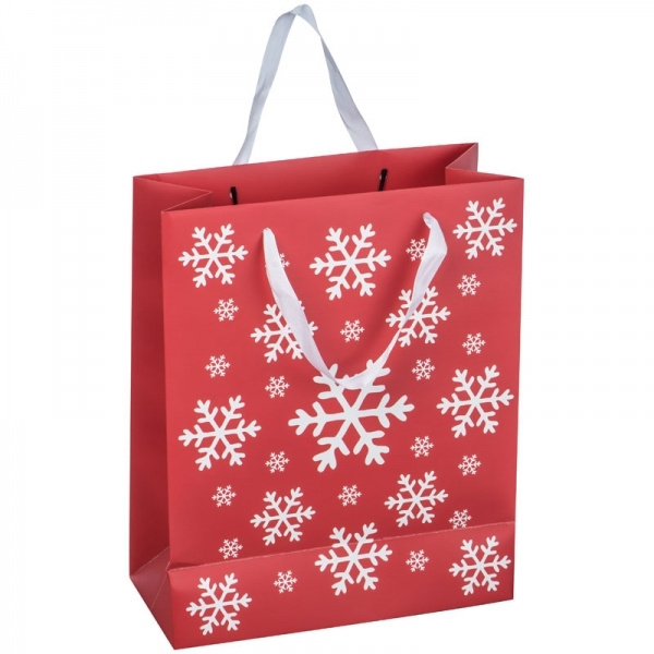 Logotrade promotional item picture of: Big Christmas paper bag ROMBAS