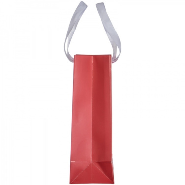 Logo trade corporate gifts image of: Small Christmas paper bag BASEL