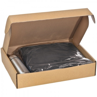 Logotrade promotional product image of: Set fleece blanket and thermal flask LIVERPOOL