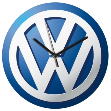 Logo trade promotional merchandise photo of: Wall clock with allover clock face VENICE