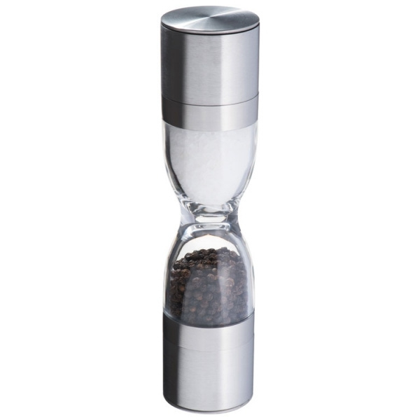 Logotrade promotional item picture of: Salt and pepper mill 2-in-1 ROME