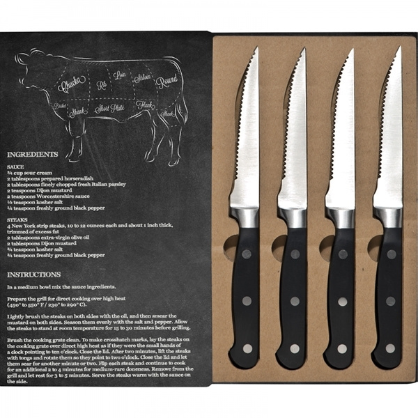 Logotrade corporate gift picture of: Steak knife set LONDON