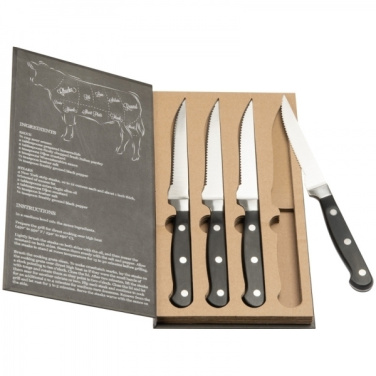 Logotrade promotional item image of: Steak knife set LONDON