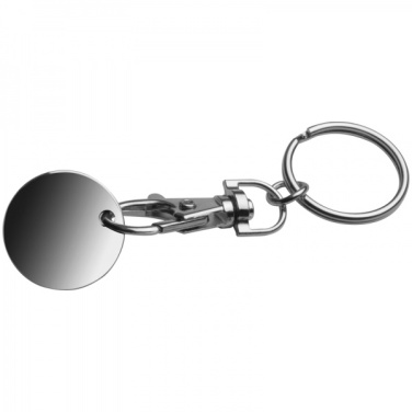 Logotrade promotional merchandise photo of: Keyring with shopping coin ARRAS