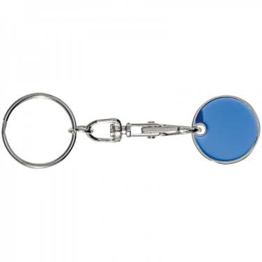 Logo trade promotional gift photo of: Keyring with shopping coin ARRAS