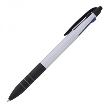 Logo trade promotional giveaways image of: Plastic ballpen 3in1 BOGOTA