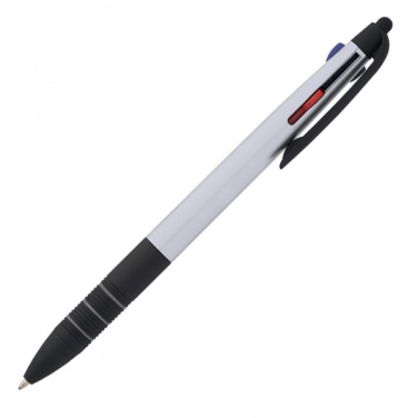 Logo trade corporate gifts picture of: Plastic ballpen 3in1 BOGOTA