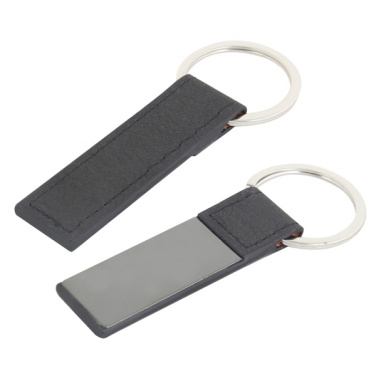 Logo trade promotional merchandise picture of: Keyring with mirror effect PENRITH