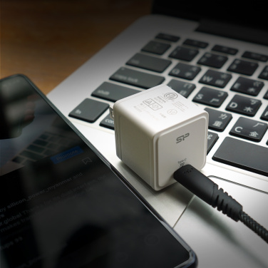 Logo trade business gift photo of: Silicon Power fast charger QM12
