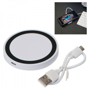 Logo trade promotional items image of: Induction charger KARTHAGO
