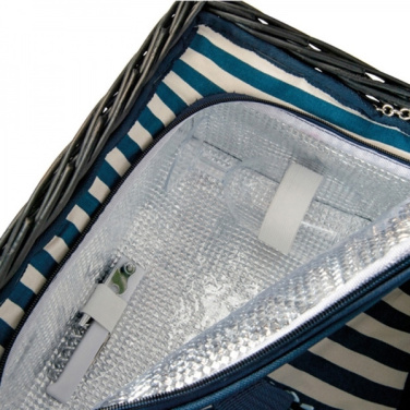 Logotrade advertising product image of: Picnic basket RIVA DEL GARDA