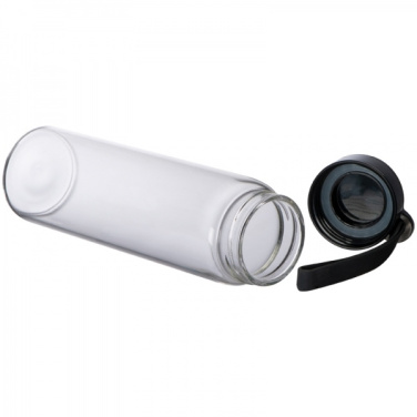 Logo trade advertising products image of: Glass bottle SEVILLA 450 ml