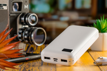 Logo trade corporate gifts image of: Power bank CRACOW