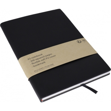 Logo trade promotional giveaways picture of: A5 Notebook DUBAI