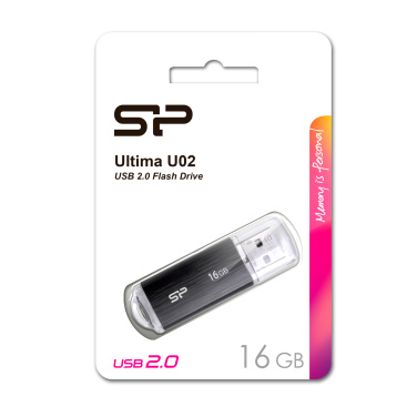 Logotrade promotional item picture of: Pendrive Silicon Power Ultima U02 2.0