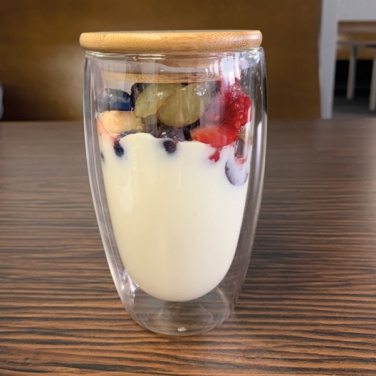 Logo trade advertising products image of: Double-walled glass ZAKOPANE 500 ml