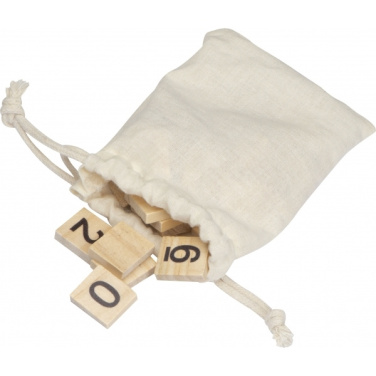 Logo trade promotional giveaways image of: Wooden counting game LIBEREC