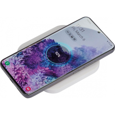 Logo trade promotional merchandise photo of: Wireless charger LINCOLN