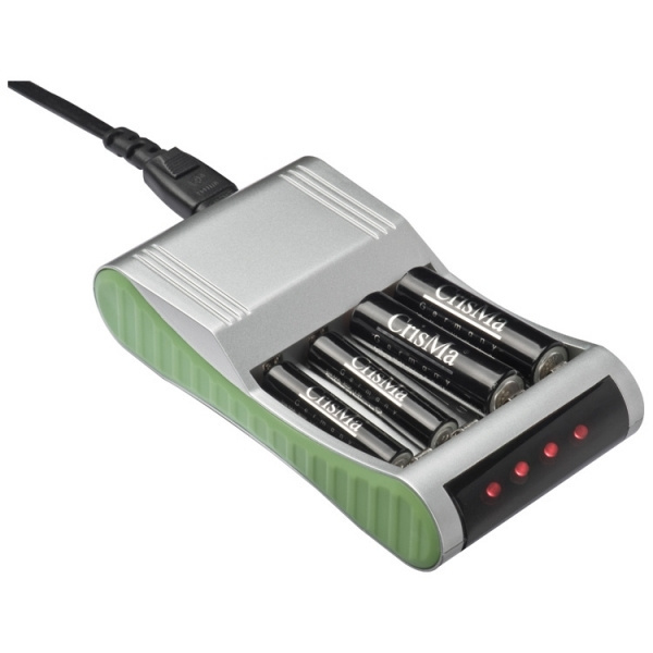 Logo trade promotional product photo of: Battery charger THUNDER BAY