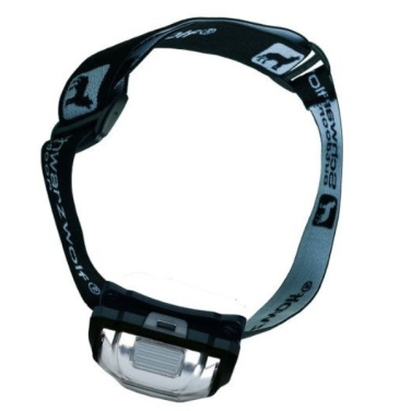 Logotrade promotional item image of: Head lamp TRONADOR Schwarzwolf