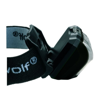 Logo trade promotional products image of: Head lamp TRONADOR Schwarzwolf