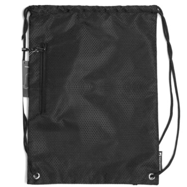 Logotrade business gifts photo of: Drawstring bag NUNAVUT Schwarzwolf