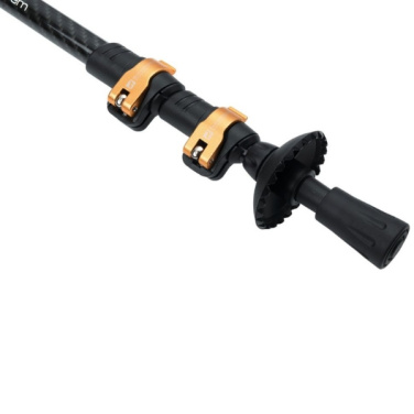 Logotrade promotional merchandise photo of: Trekking poles DENALI Schwarzwolf
