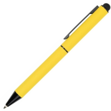 Logo trade corporate gifts image of: Metal ballpoint pen, touch pen, soft touch CELEBRATION Pierre Cardin