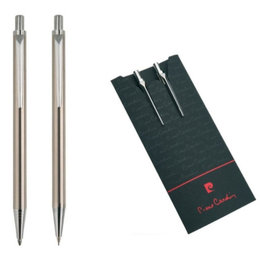 Logo trade promotional gifts picture of: Writing set ballpoint pen & pencil AMOUR Pierre Cardin