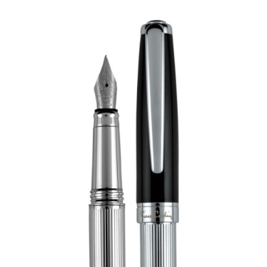 Logotrade promotional products photo of: Writing set ballpoint pen & fountain pen CHRISTOPHE Pierre Cardin