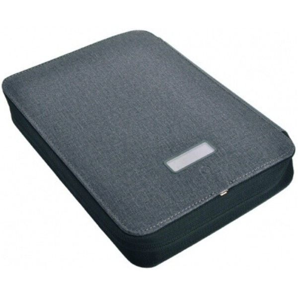 Logo trade promotional merchandise picture of: Folder A5 & power bank 4000 mAh SORBONNE Pierre Cardin