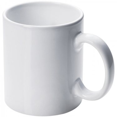Logo trade promotional giveaways image of: Classic coffee mug for allover print VIESTE 300 ml