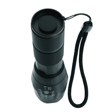 Logotrade business gift image of: Flashlight DELGADA Schwarzwolf