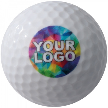 Logo trade promotional merchandise image of: Golf balls