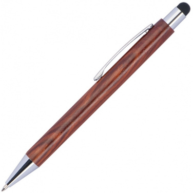 Logotrade promotional giveaways photo of: Wooden ballpen BILZEN