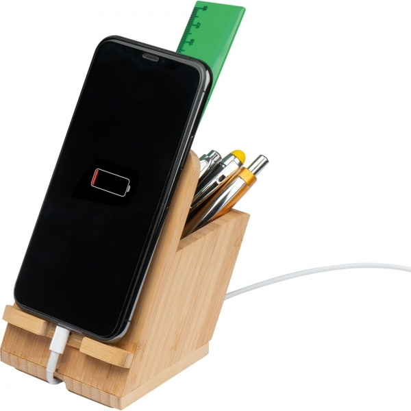 Logo trade promotional merchandise image of: Desk stand FREDERICTON