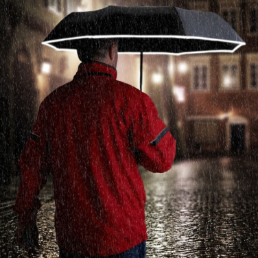 Logotrade promotional products photo of: Umbrella CRUX Schwarzwolf